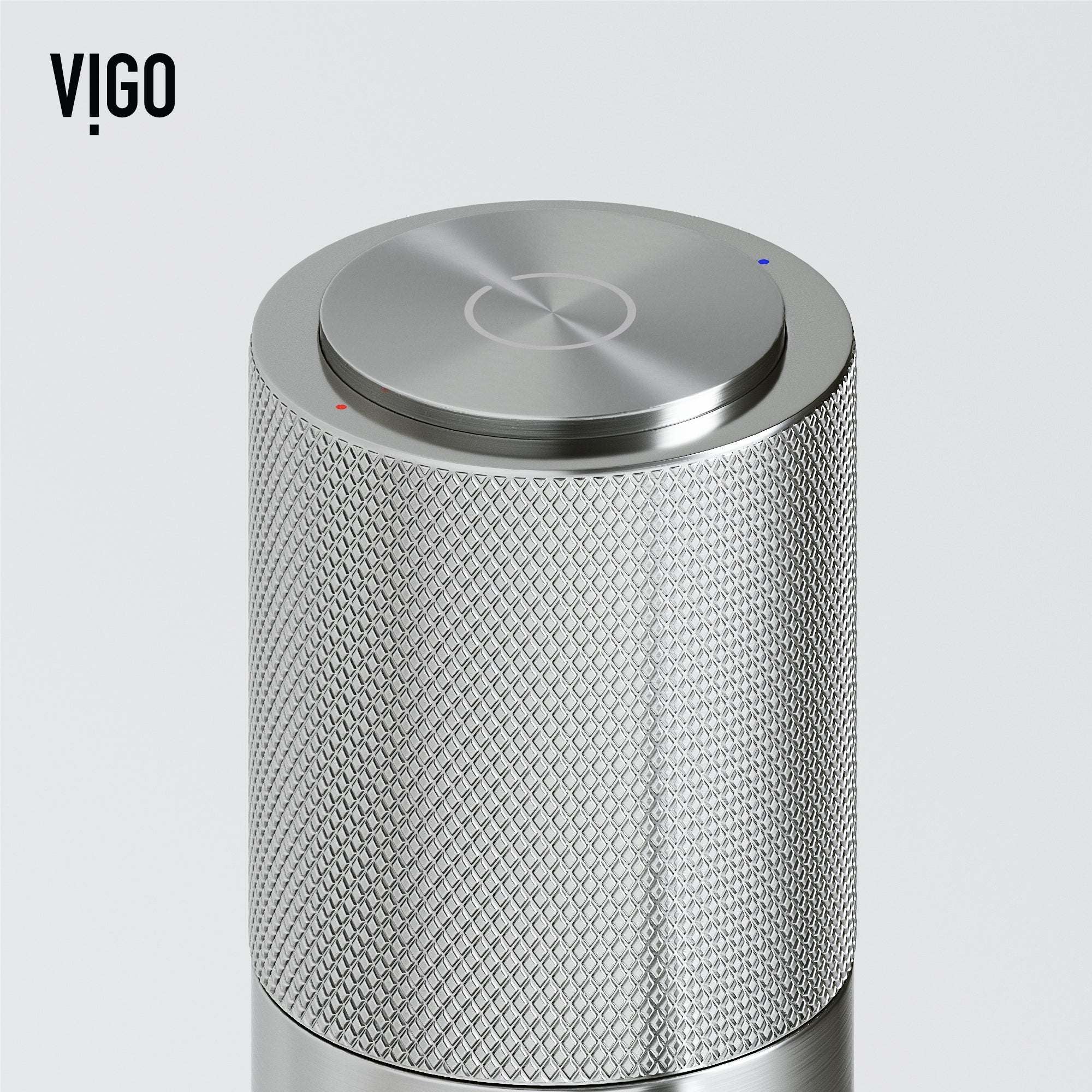 Modern bathroom faucet with high arc spout and compression connections