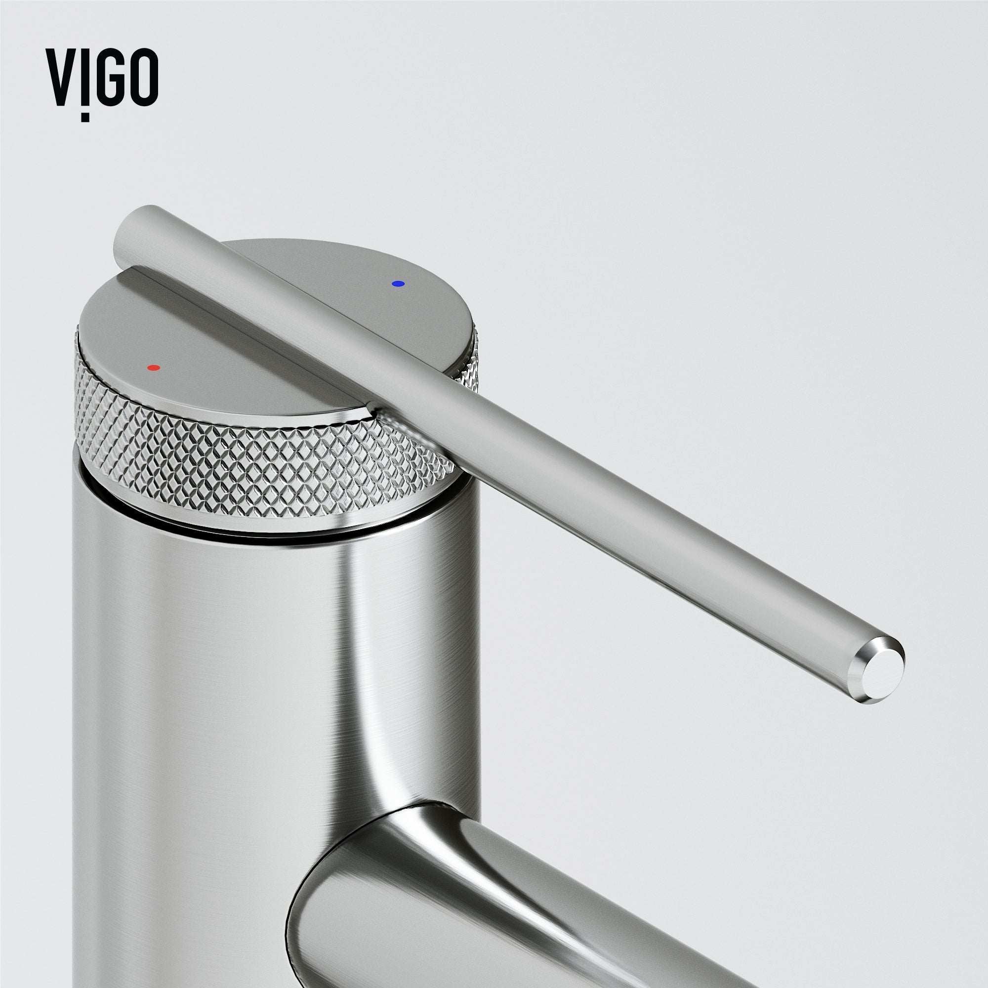 Vessel faucet with ceramic disk valve and included supply lines