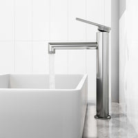 Ceramic disc cartridge vessel faucet with included mounting hardware