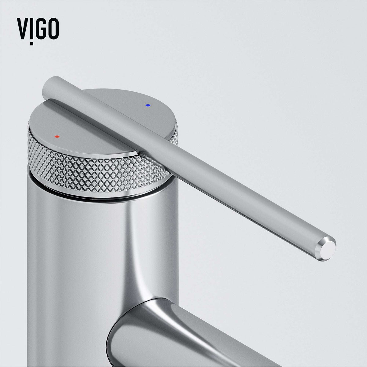 Vessel faucet with ceramic disk valve and included supply lines