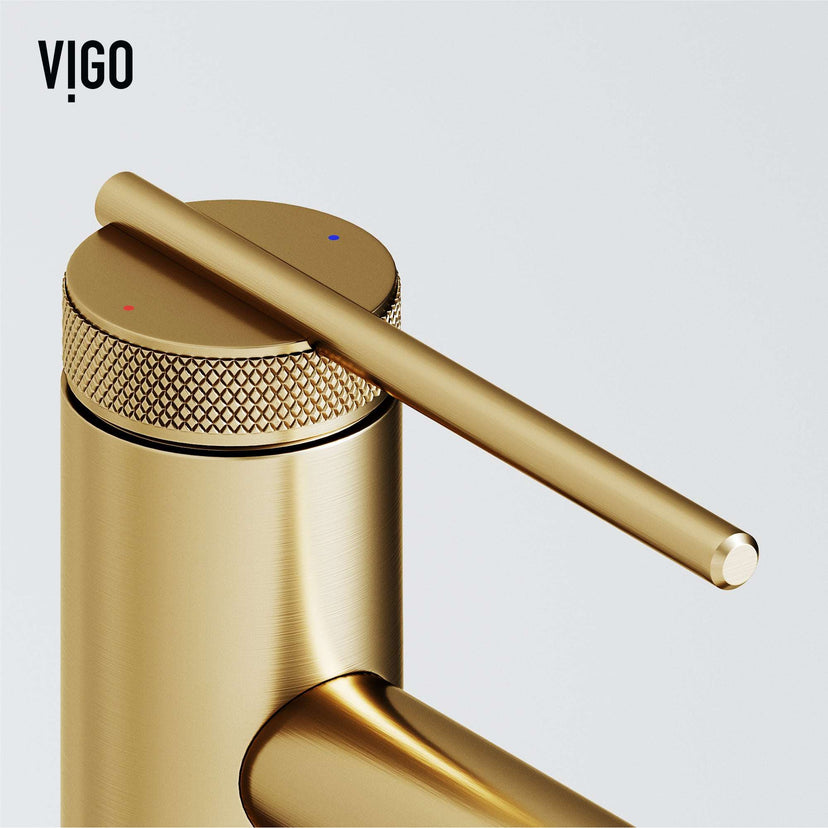 Vessel faucet with ceramic disk valve and included supply lines