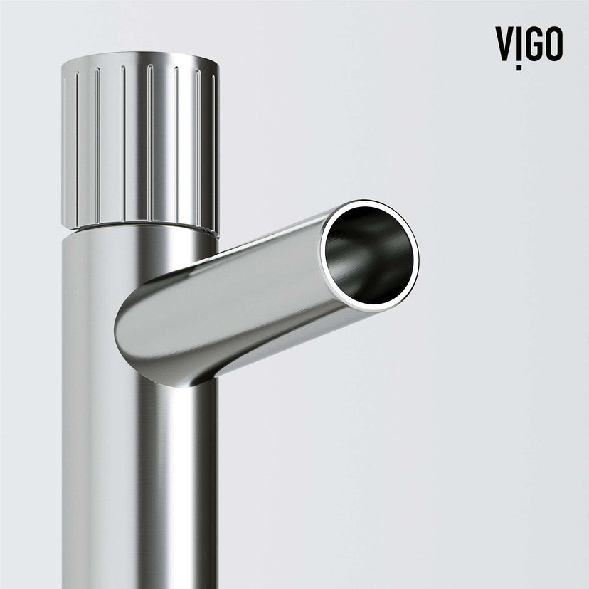 Contemporary vessel filler with ceramic disk valve and lever control