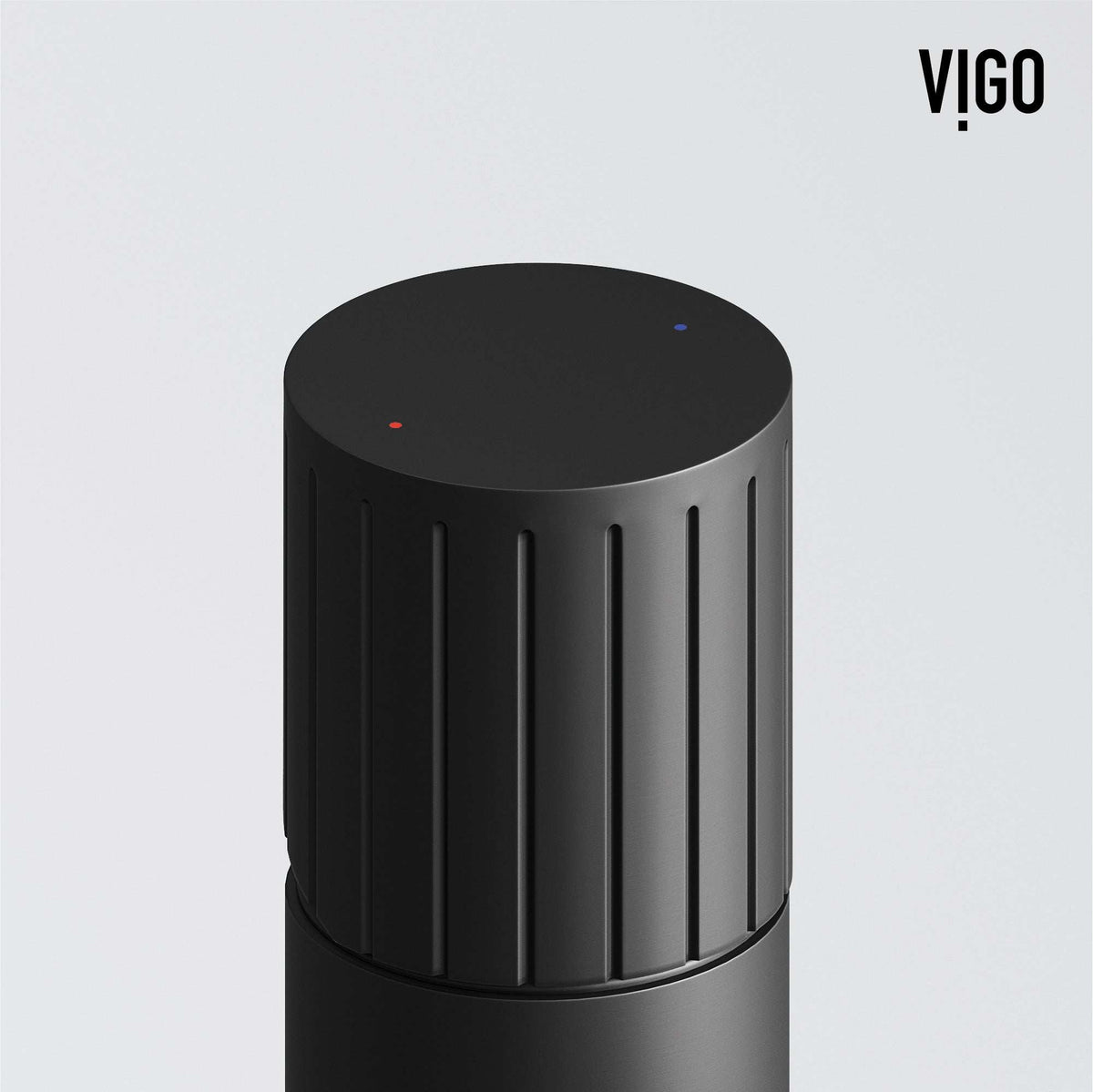 Vessel faucet with all mounting hardware included, matte black