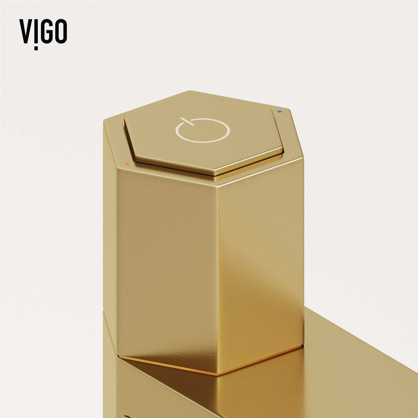 High arc spout vessel faucet with included components and brass material