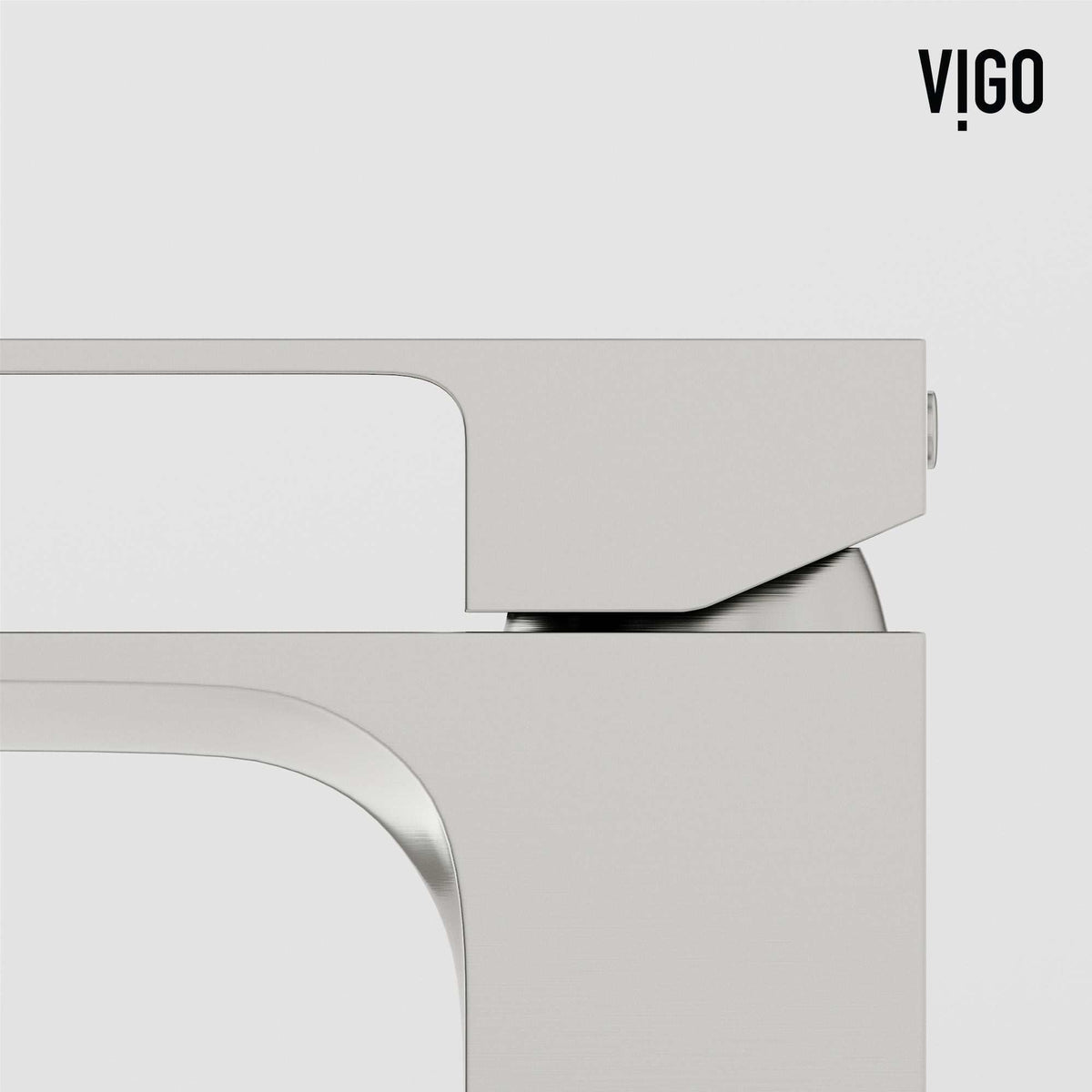 Low flow vessel filler with high arc spout and brass hardware