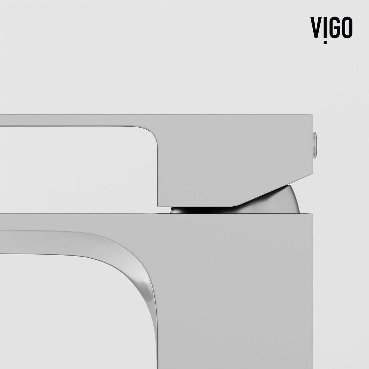 Low flow vessel filler with high arc spout and brass hardware