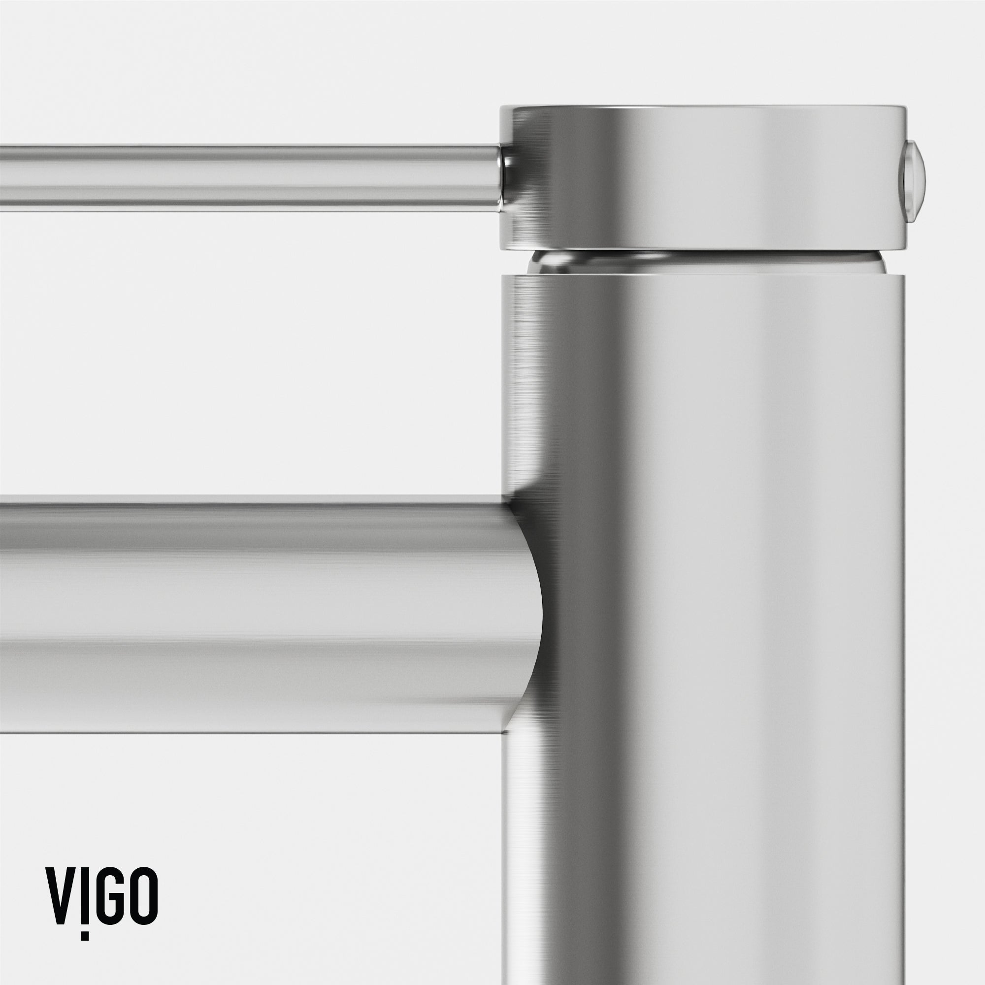 Compression connection vessel faucet with ceramic disc cartridge