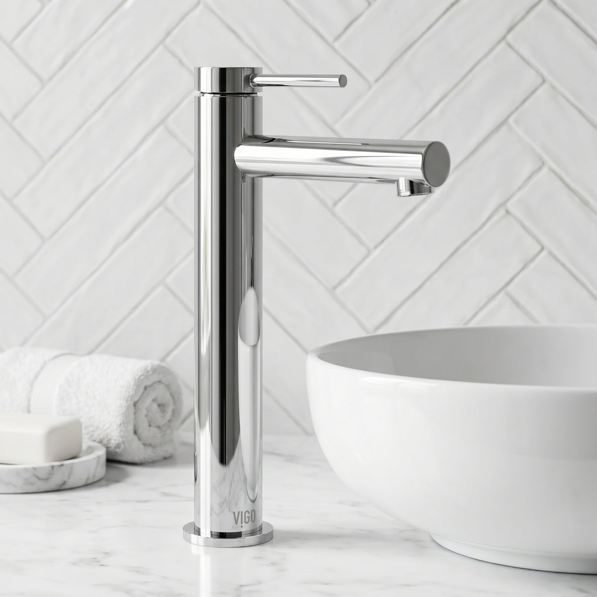 Jewel Vessel Sink Faucet