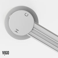 Vessel faucet with included supply lines and lever handle control