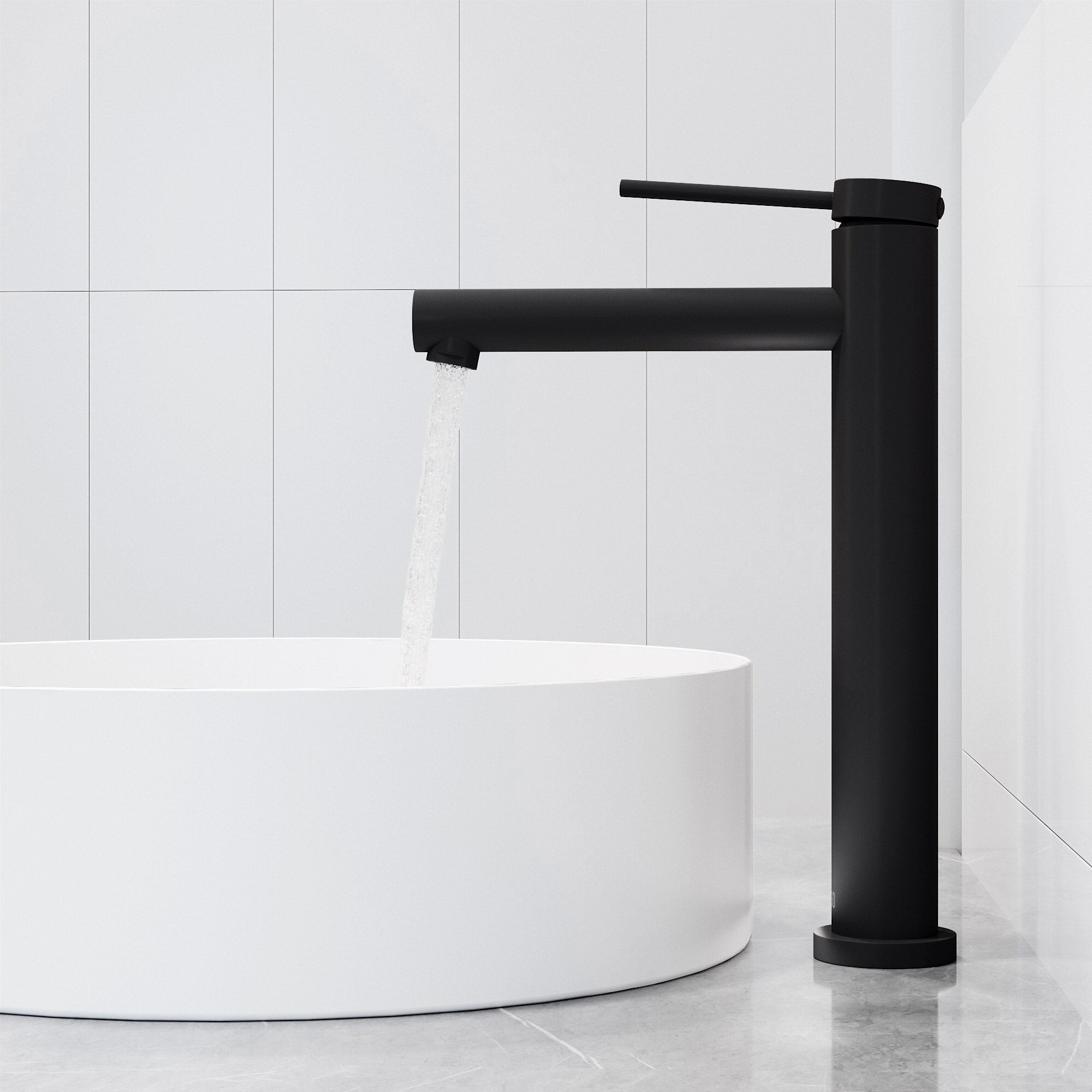 Jewel – Single-Hole Single Handle Bathroom Vessel Faucet in Matte