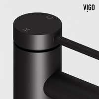 Brass vessel faucet with high arc spout and modern design