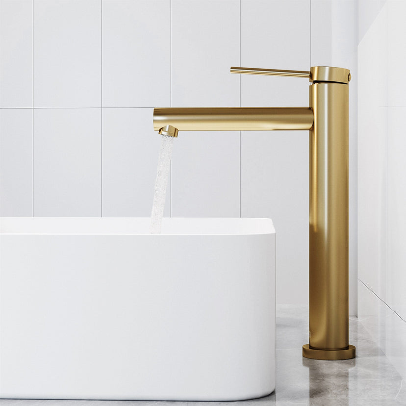 Ceramic disc cartridge vessel filler with brass construction