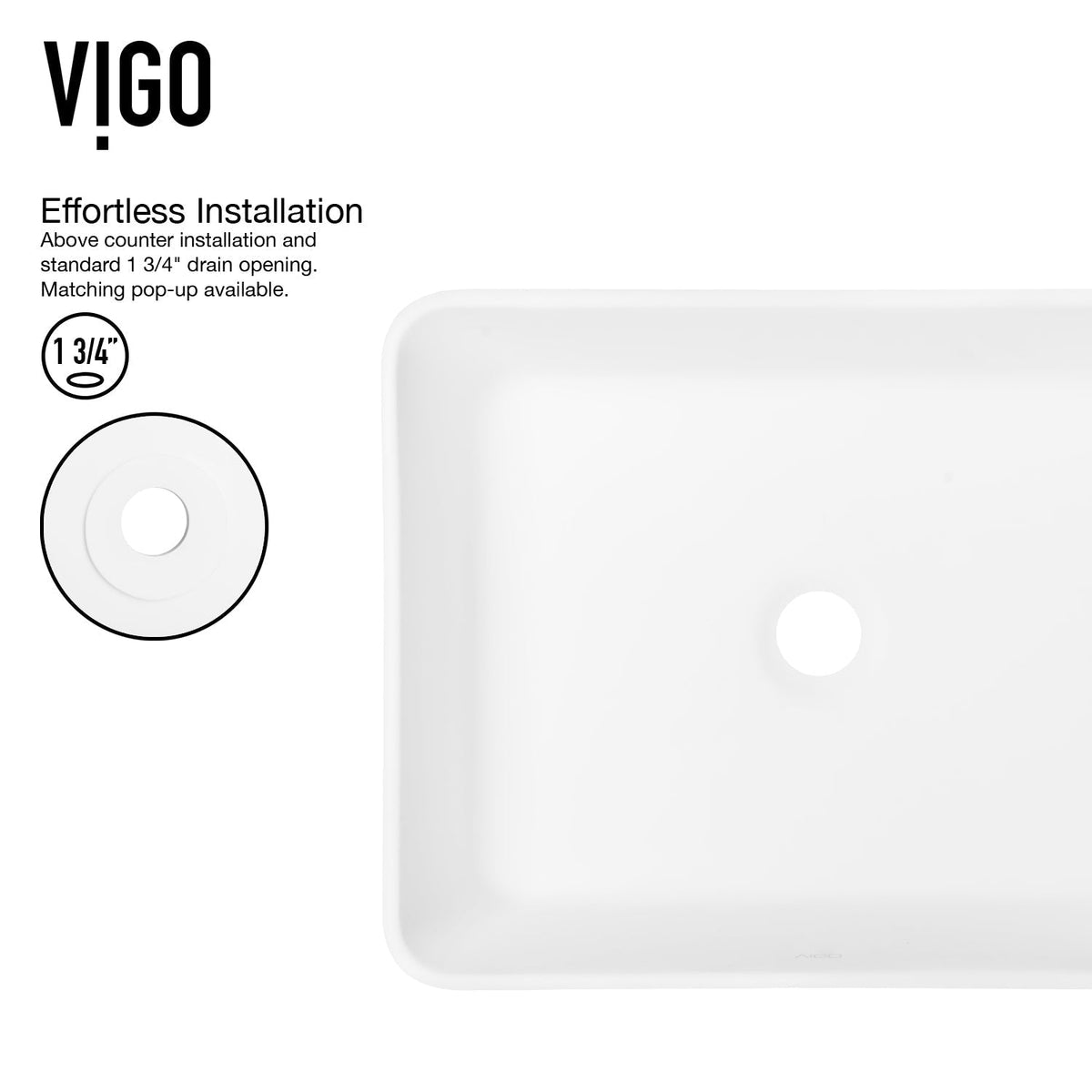 Contemporary vessel sink featuring handmade matte stone construction
