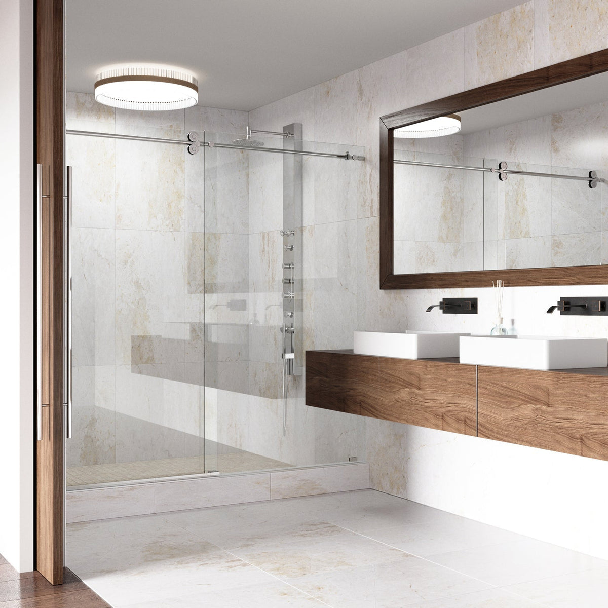 Rectangular matte white sink with rust-resistant properties for modern bathroom design