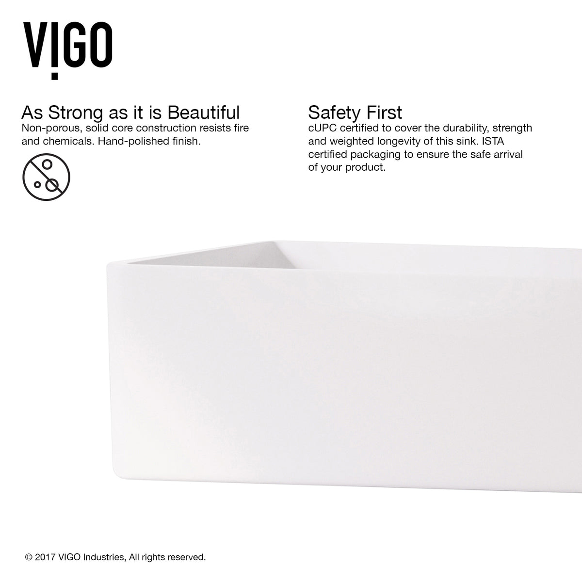 Modern White Matte Stone Vessel Bathroom Sink