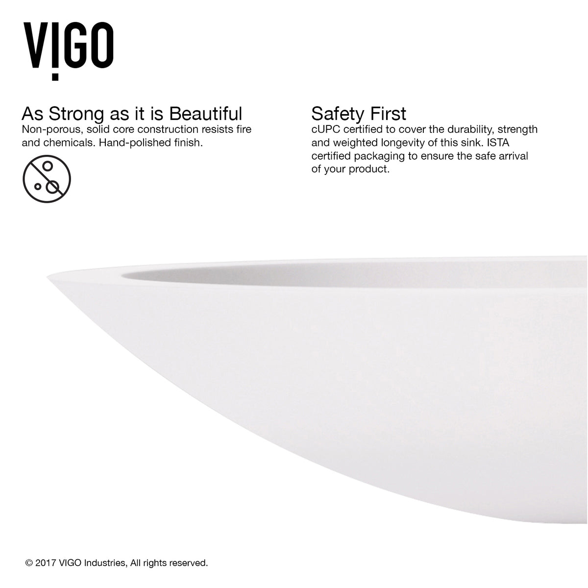 Modern White Matte Stone Vessel Bathroom Sink