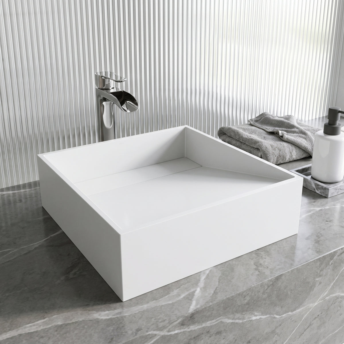 Starr Matte Stone™ Vessel Bathroom Sink