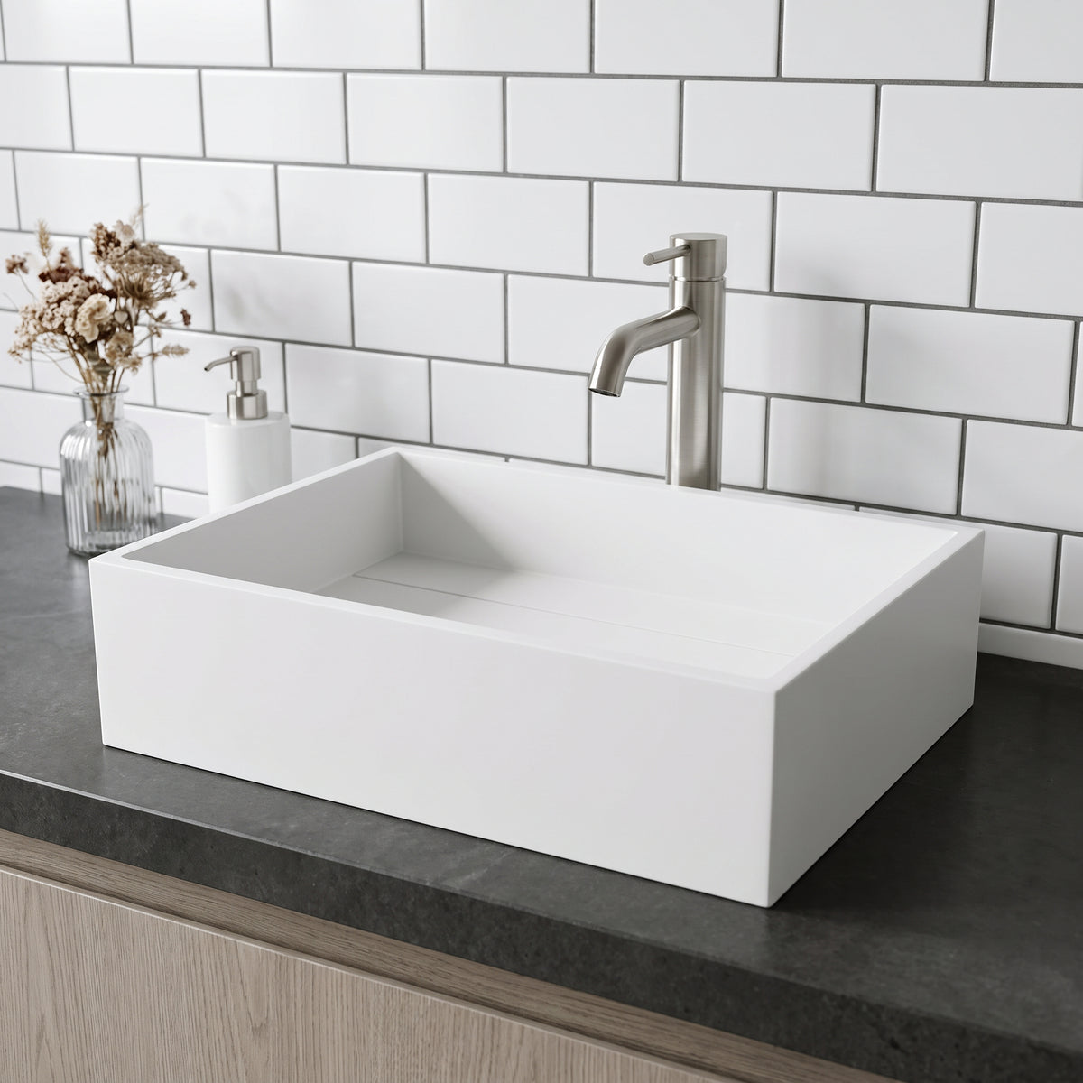 Montauk Matte Stone™ Vessel Bathroom Sink