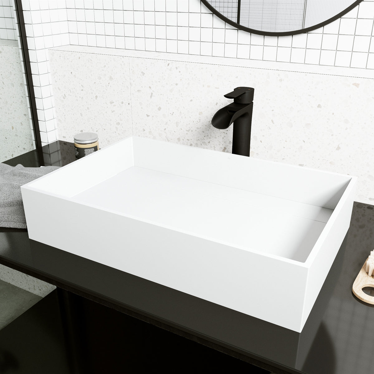 Montauk Matte Stone™ Vessel Bathroom Sink