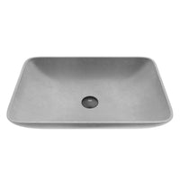 Gothic Gray Concreto Stone Vessel Bathroom Sink