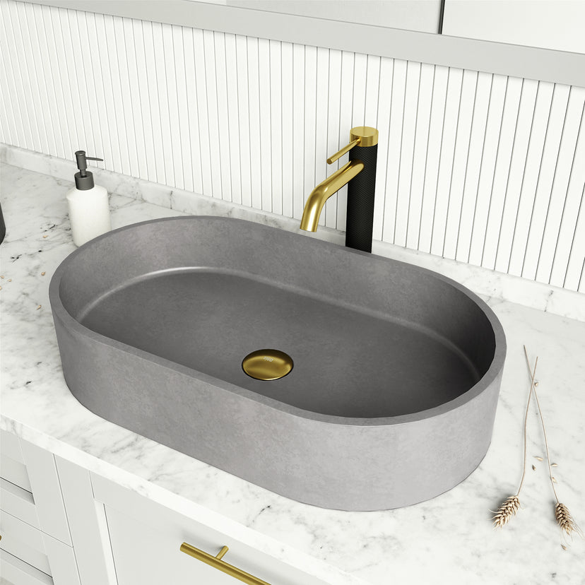 Amada Concreto Stone™ Vessel Sink