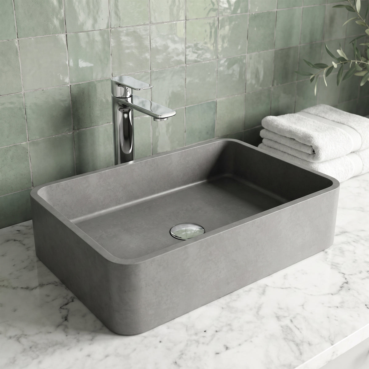 Paloma Concreto Stone™ Vessel Sink