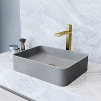 Meridian Rectangular Concreto  Stone™ Vessel Sink