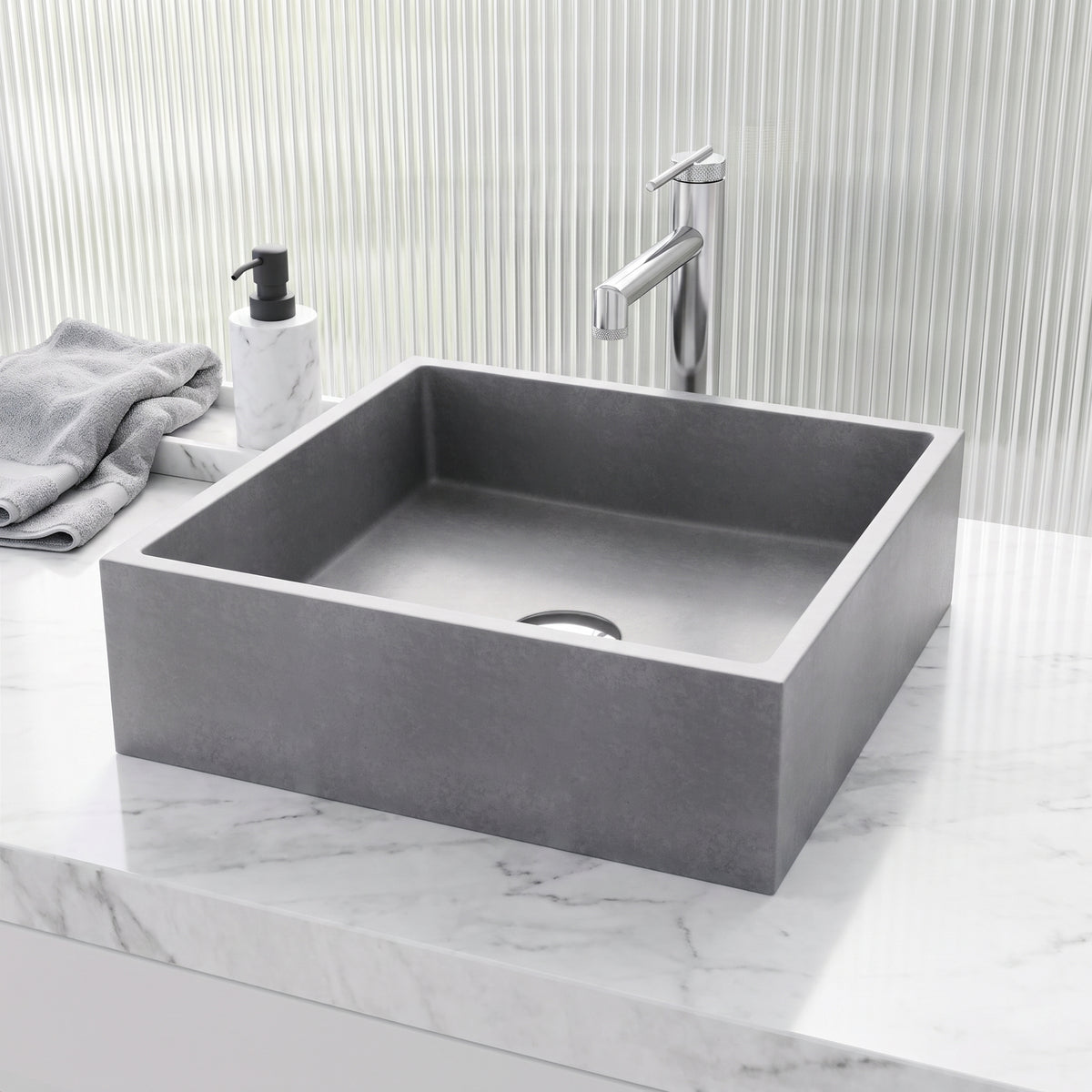 Alhambra Concreto Stone™ Vessel Sink