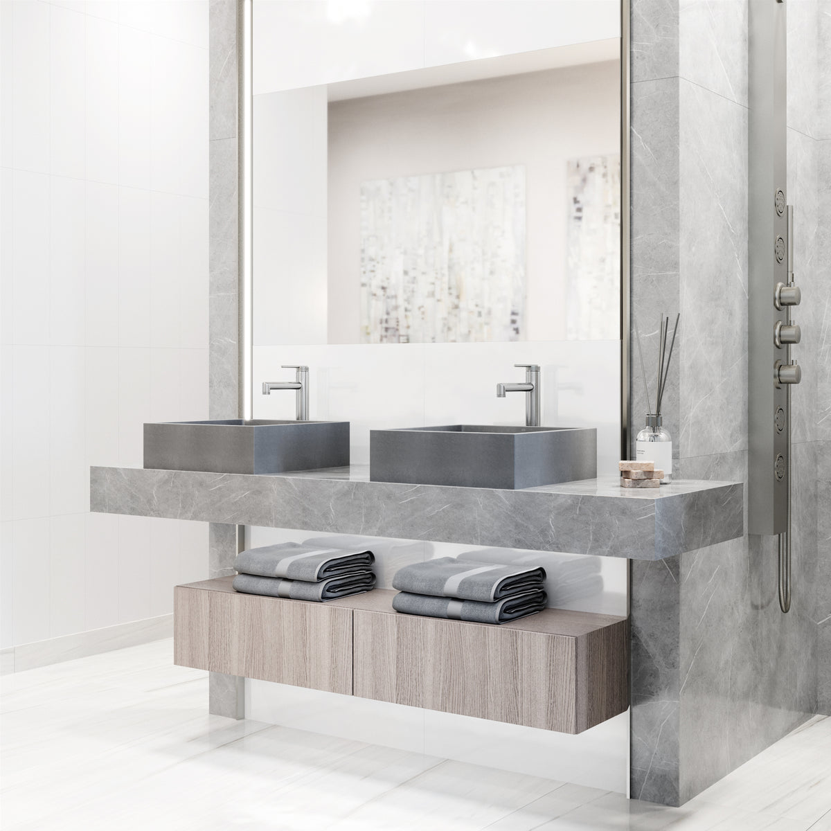Alhambra Concreto Stone™ Vessel Sink