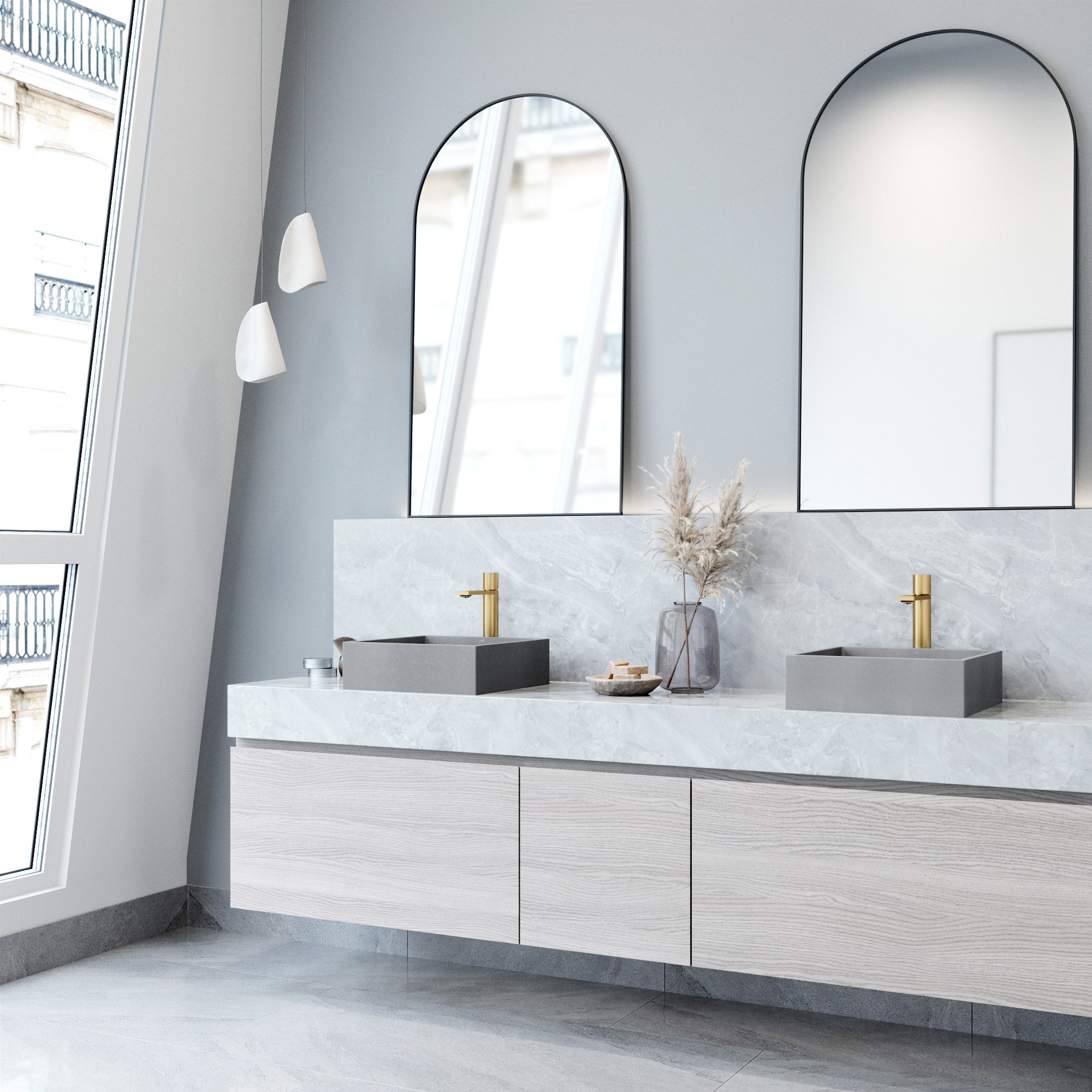 Alhambra 19 in. Rectangular Concreto Stone™ Sink – VIGO