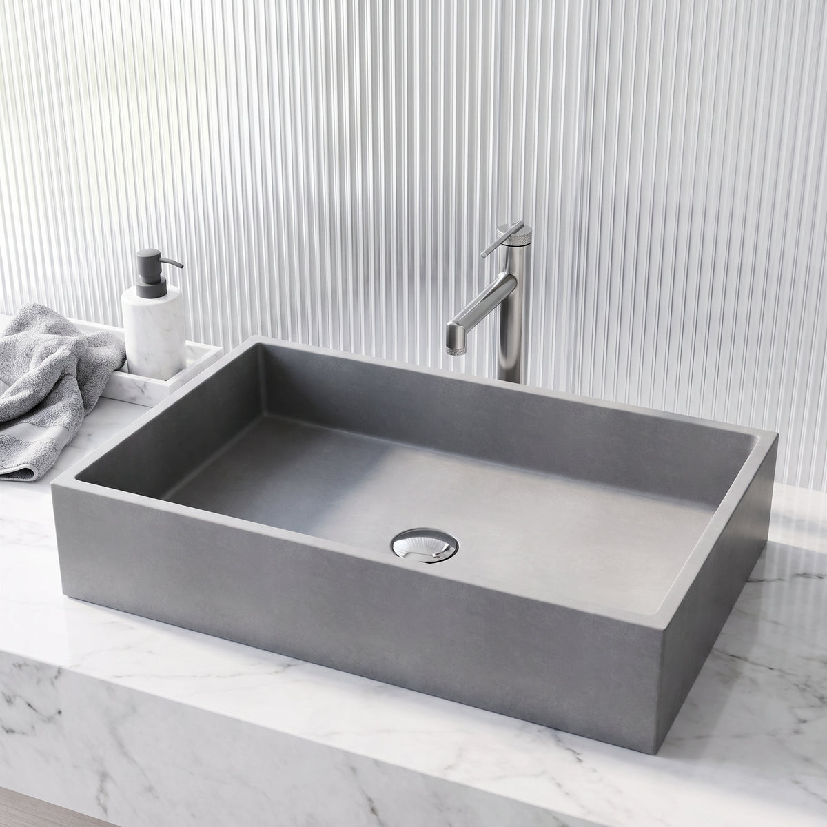 Alhambra Concreto Stone™ Vessel Sink