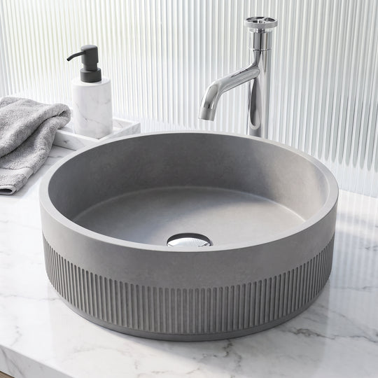 Cypress Concreto™ Stone Vessel Sink