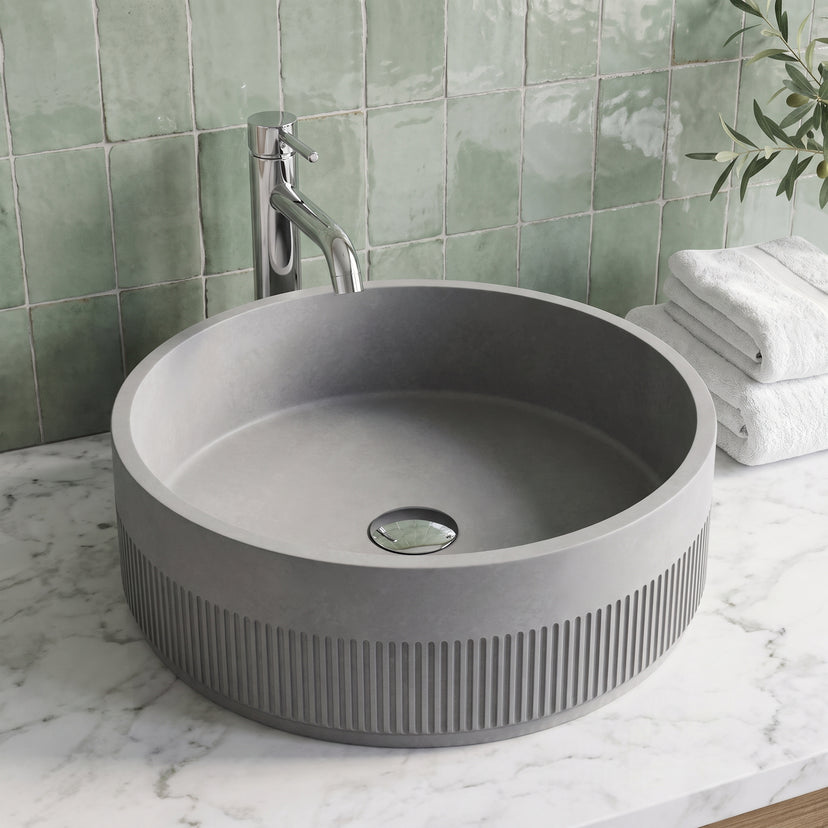 Cypress Concreto Stone™ Vessel Sink
