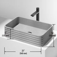 Cadman Concreto Stone™ Vessel Sink