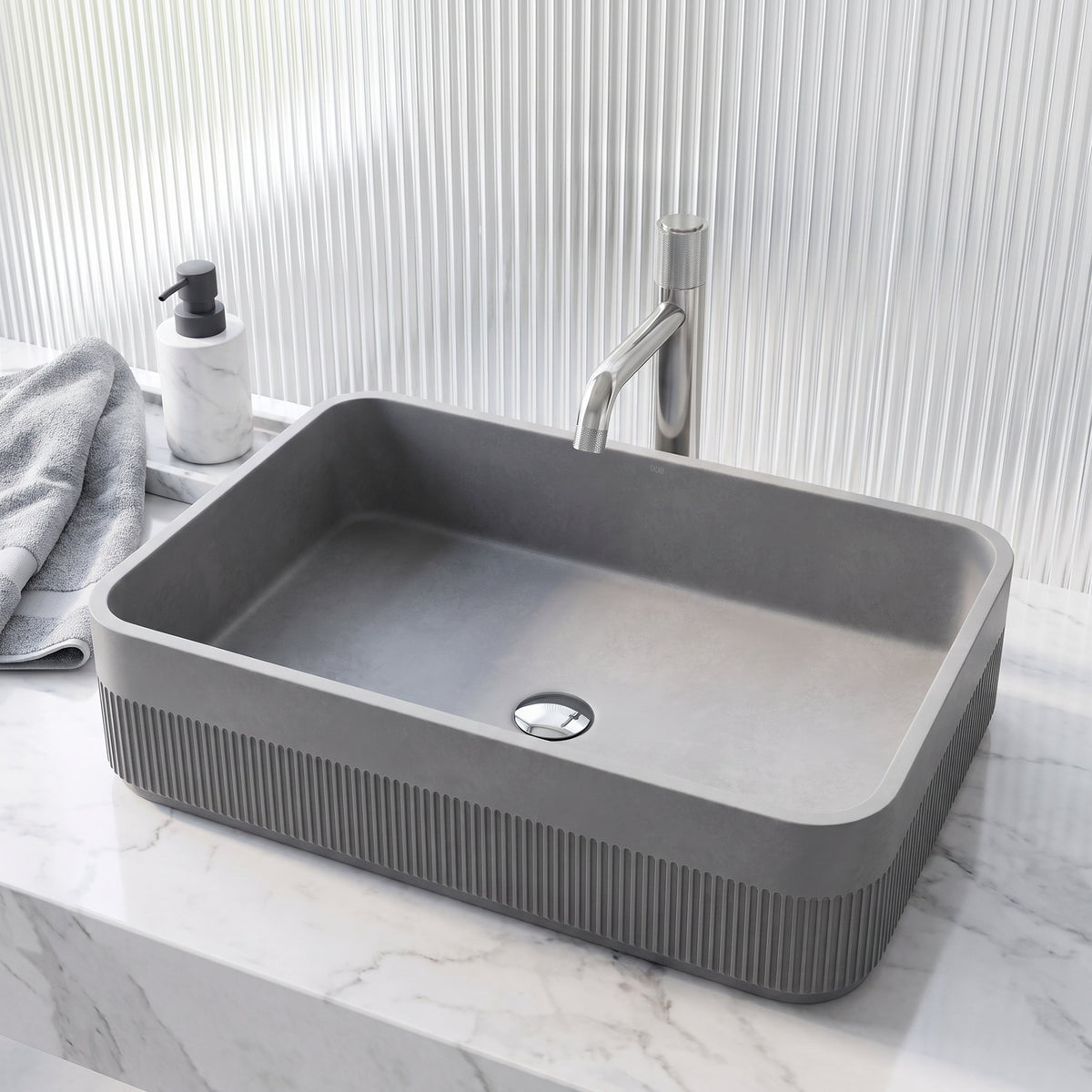 Cypress Concreto™ Stone Vessel Sink