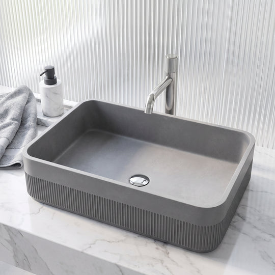 Cypress Concreto™ Stone Vessel Sink