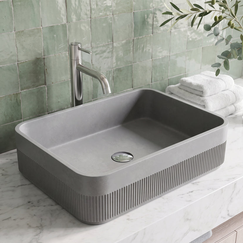 Cypress Concreto™ Stone Vessel Sink