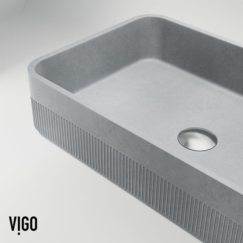 Cypress Concreto™ Stone Vessel Sink