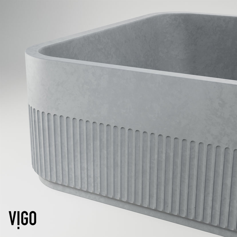 Cypress Concreto™ Stone Vessel Sink