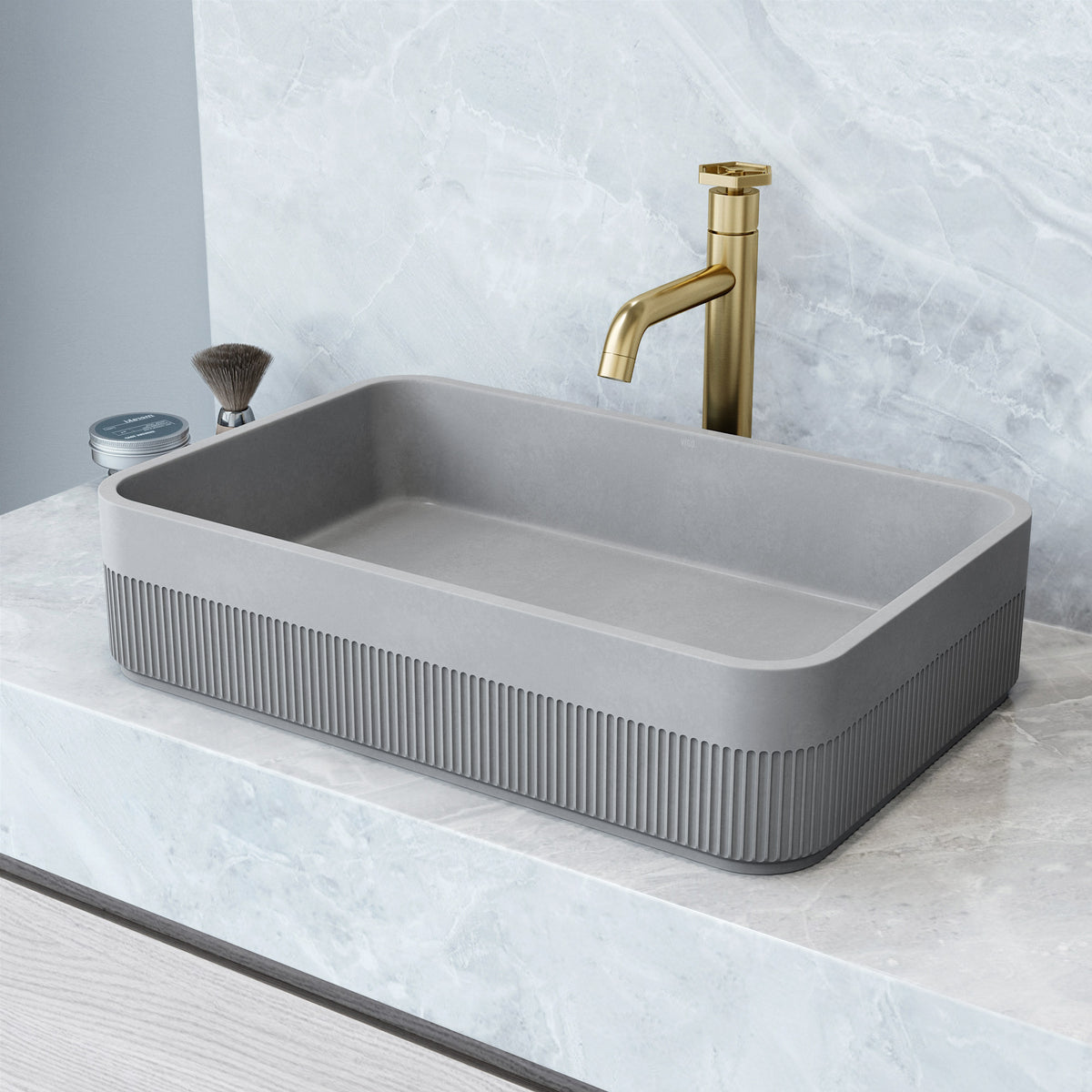 Cypress Concreto™ Stone Vessel Sink