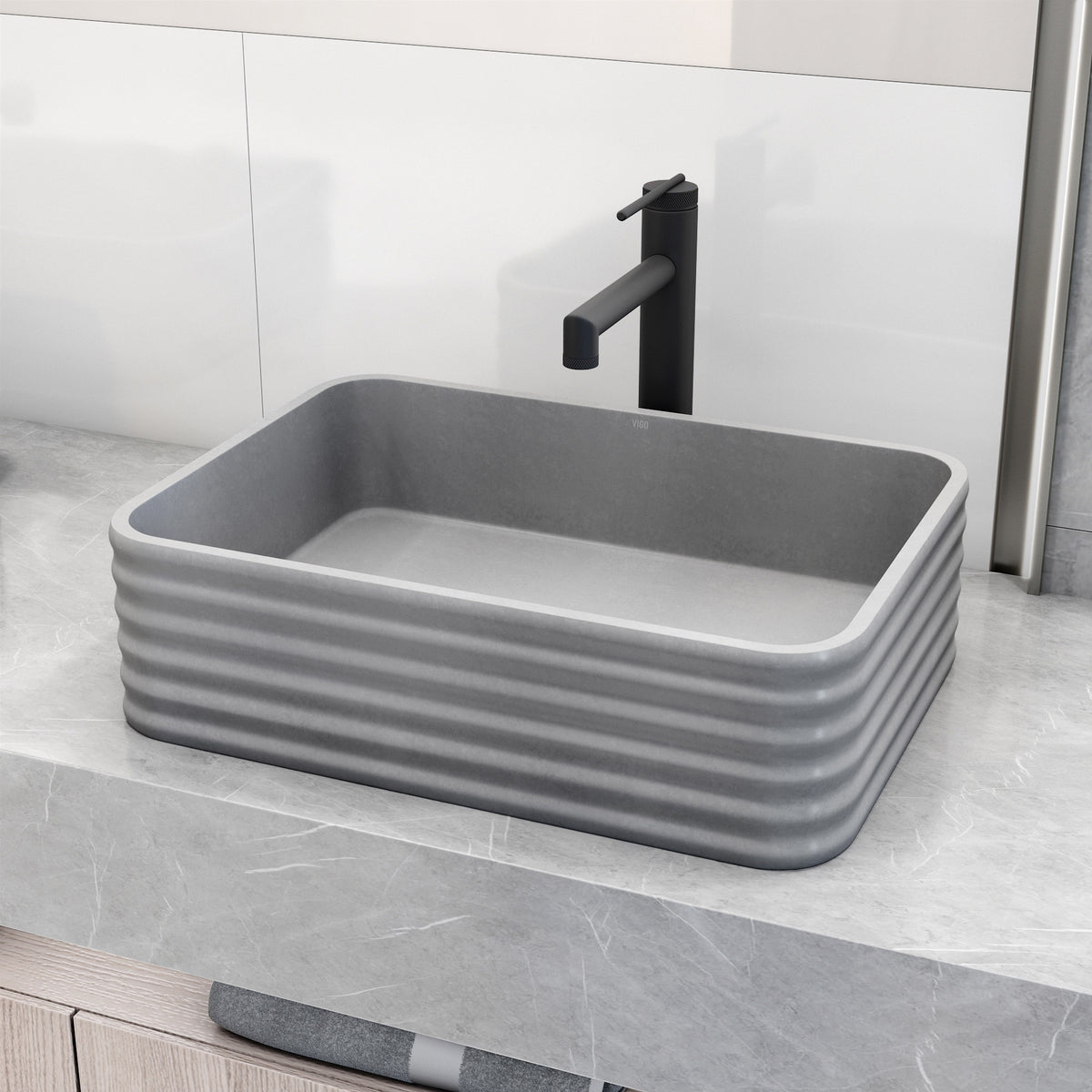 Cadman Concreto Stone™ Vessel Sink