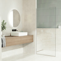 UltraThin™ Modern White Matte Stone™ 22 in. L x 15 in. W Rectangular Vessel Bathroom Sink
