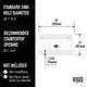 UltraThin™ Modern White Matte Stone™ 22 in. L x 15 in. W Rectangular Vessel Bathroom Sink