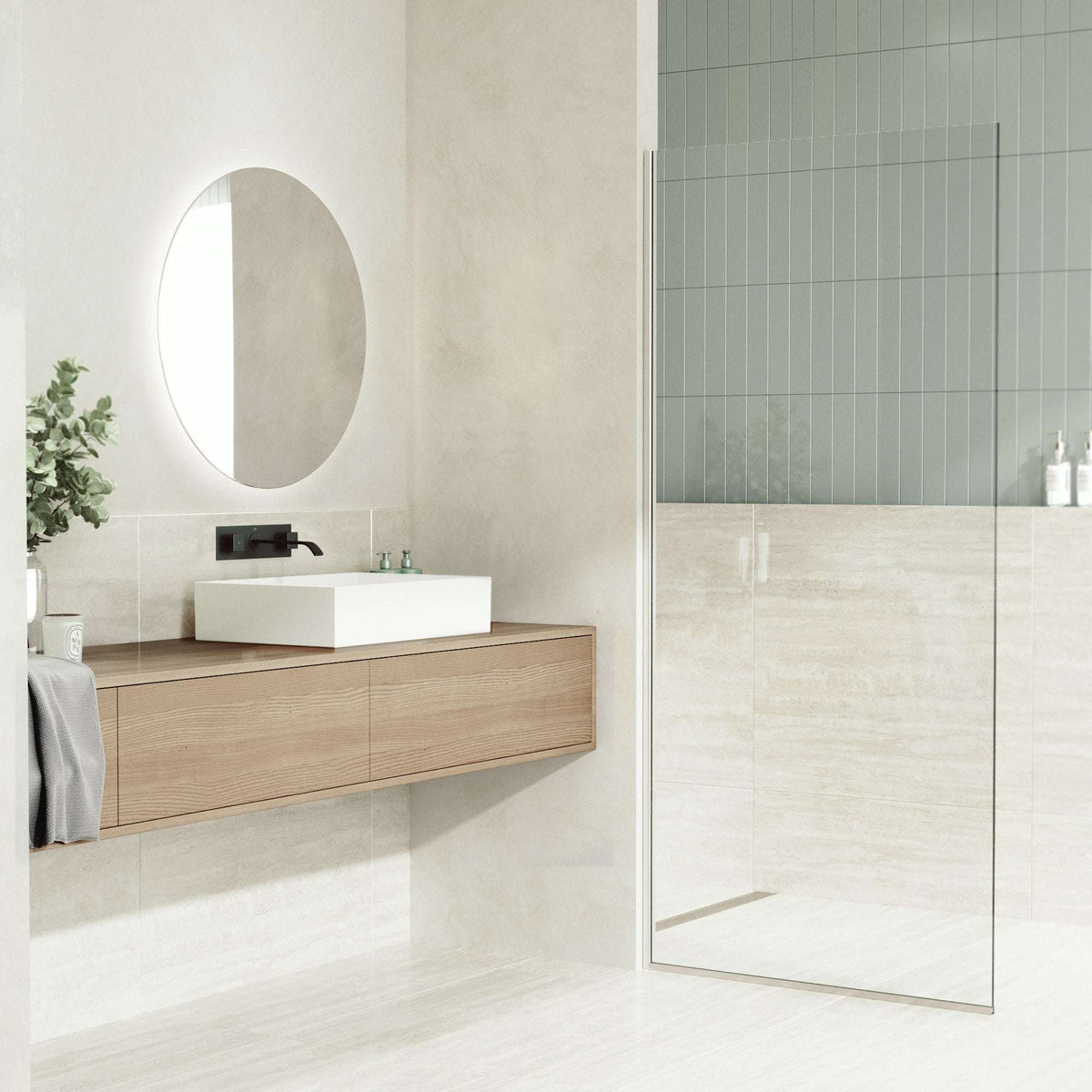 UltraThin™ Modern White Matte Stone™ 22 in. L x 15 in. W Rectangular Vessel Bathroom Sink