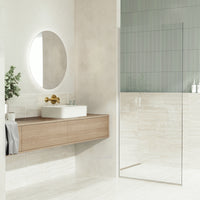 UltraThin™ Modern White Matte Stone™ 19 in. L x 14 in. W Rectangular Vessel Bathroom Sink