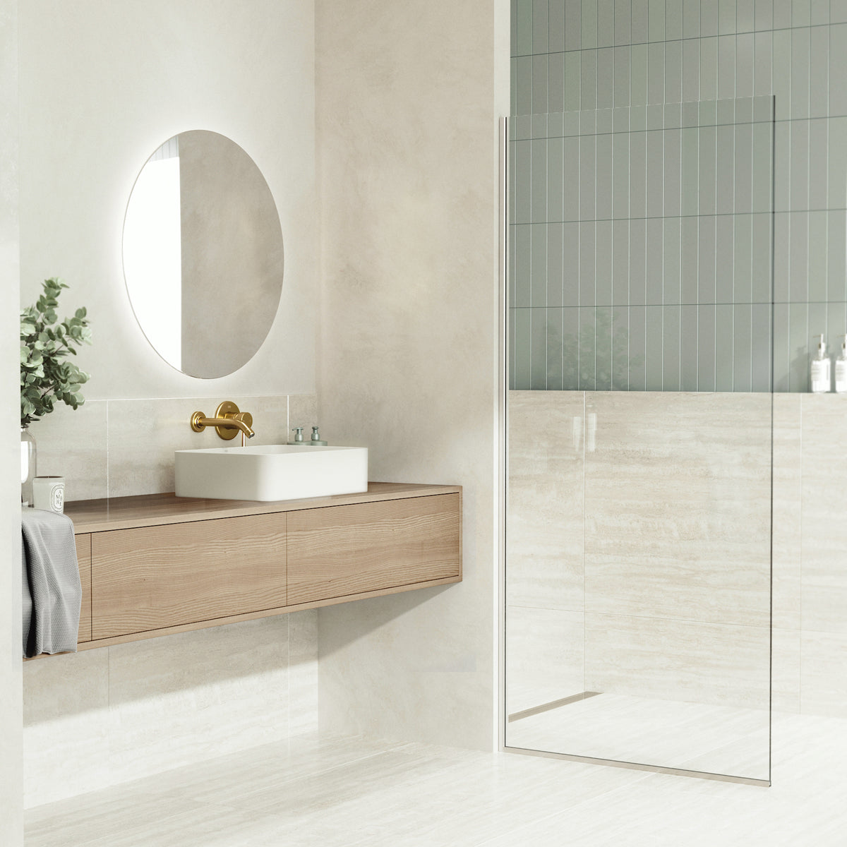 UltraThin™ Modern White Matte Stone™ 19 in. L x 14 in. W Rectangular Vessel Bathroom Sink