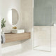 UltraThin™ Modern White Matte Stone™ 19 in. L x 14 in. W Rectangular Vessel Bathroom Sink