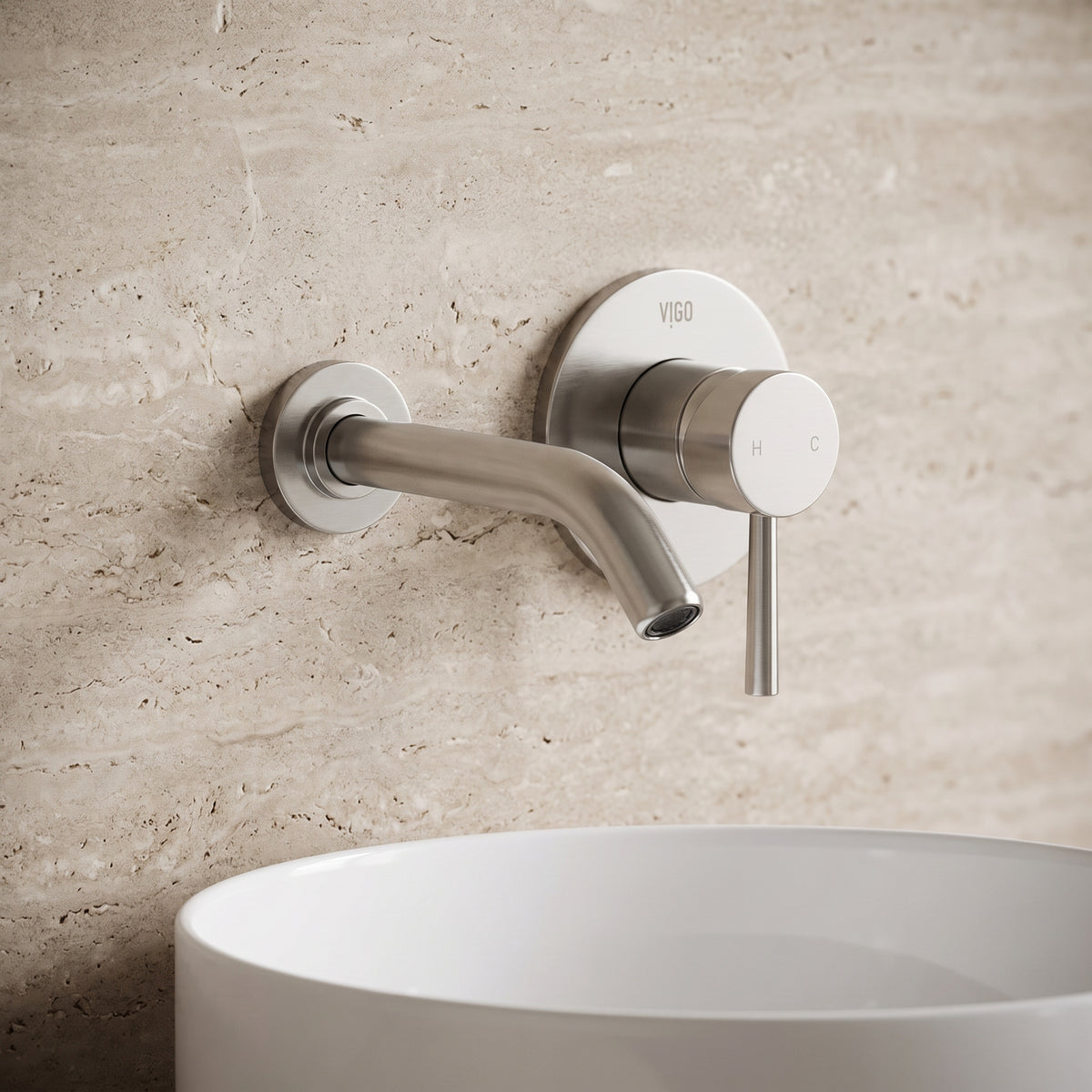Noma Olus Wall Mount Bathroom Faucet