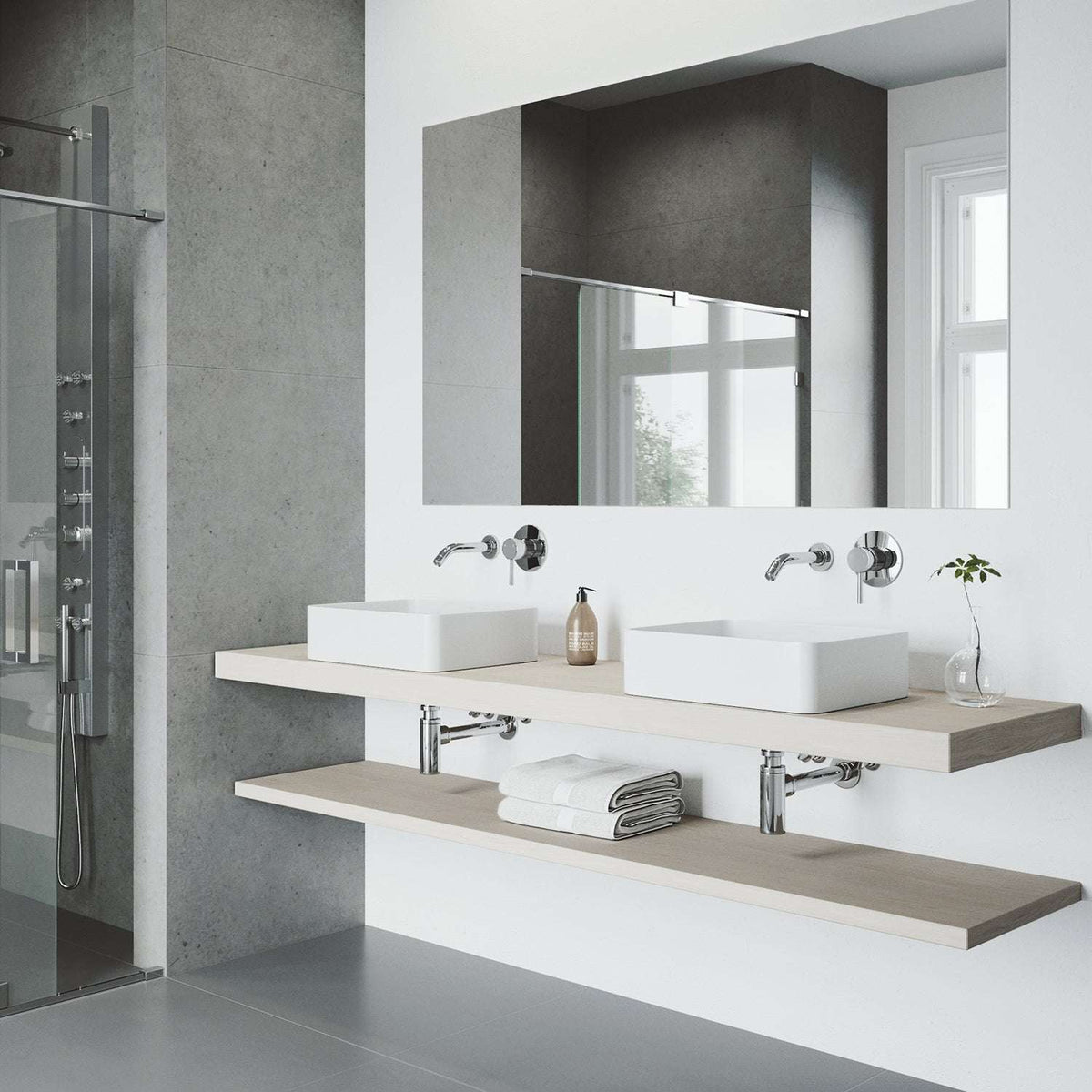 Noma Olus Wall Mount Bathroom Faucet
