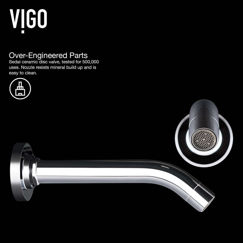 Noma Olus Wall Mount Bathroom Faucet